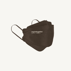 evolvetogethermojave - 5 brown KN95 masks